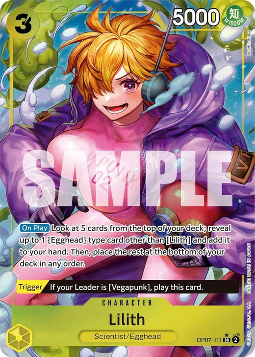 Lilith (Parallel) OP07-111 SR Foil
