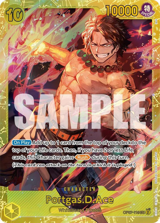 Portgas.D.Ace (119) OP07-119 SEC Foil