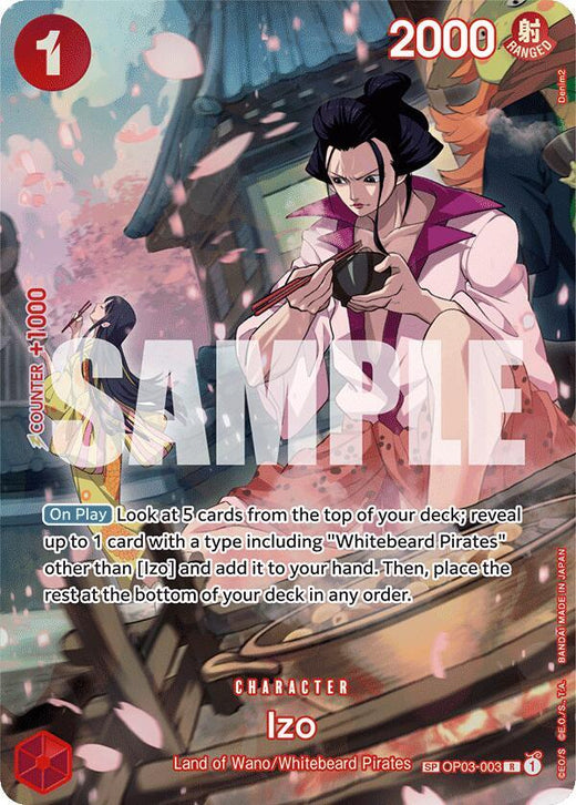 Izo (SP) OP03-003 R Foil