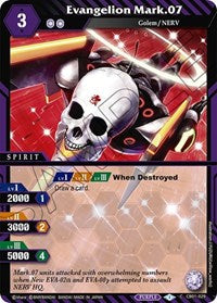 Evangelion Mark.07 | Collaboration Booster 01: Halo of Awakening | Common | Normal | #CB01-029