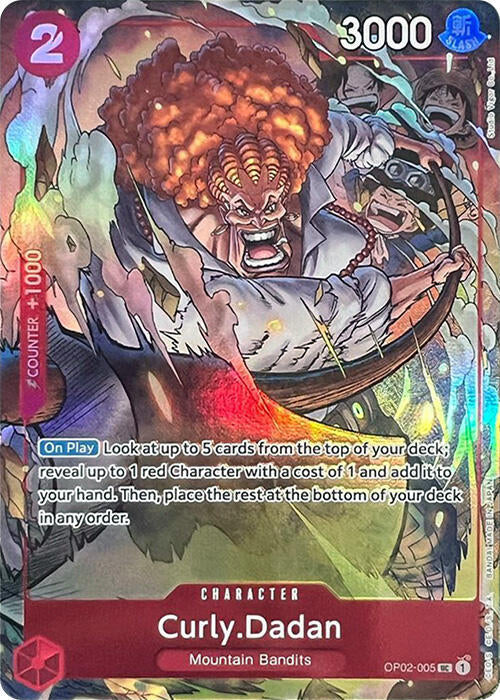 Curly.Dadan (Premium Card Collection -Best Selection Vol. 1-) OP02-005 UC Foil