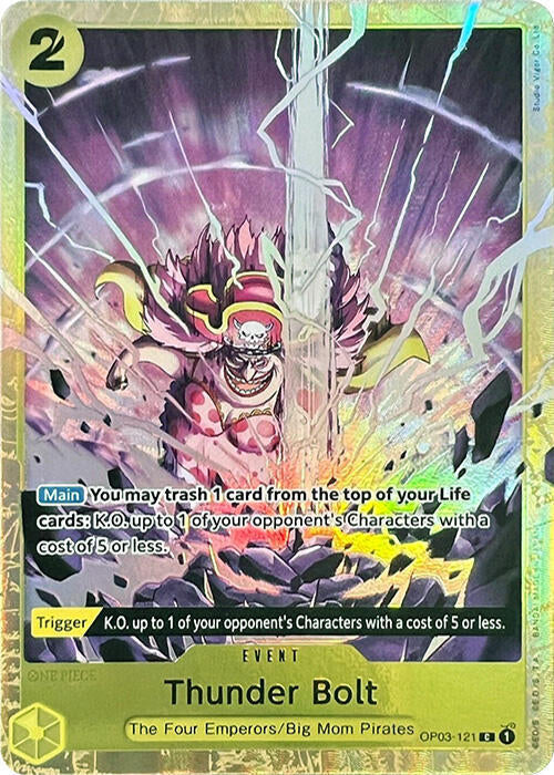 Thunder Bolt (Premium Card Collection -Best Selection Vol. 1-) OP03-121 C Foil