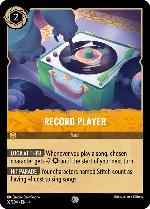 Record Player 32/204 Common