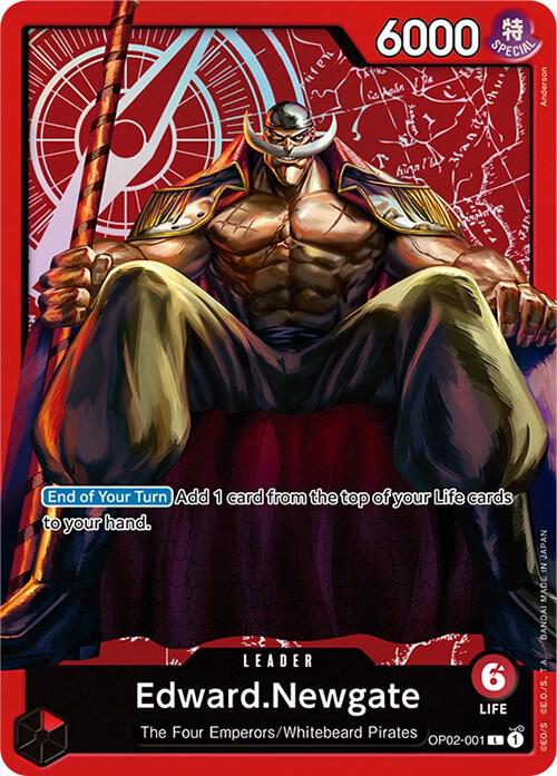 Edward.Newgate (Special Goods Set -Former Four Emperors-) OP02-001 L Foil