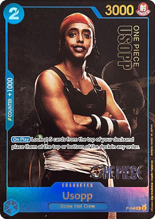 Usopp (Premium Card Collection -Live Action Edition-) P-049 PR Foil