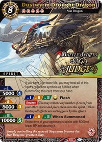 Dustwyrm Drought Dragon (Judge Pack 2024 Vol. 1) | Launch & Event Promos | Rare | Holofoil | #BSS04-002