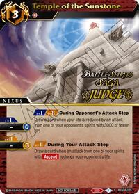 Temple of the Sunstone (Judge Pack 2024 Vol. 1) | Launch & Event Promos | Common | Holofoil | #BSS04-105