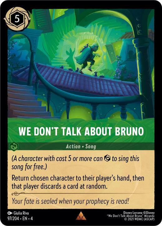 We Don't Talk About Bruno 97/204 Rare
