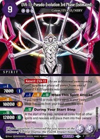EVA-13 -Pseudo-Evolution 3rd Phase (Estimated)- | Collaboration Booster 01: Halo of Awakening | X Rare | Holofoil | #CB01-014