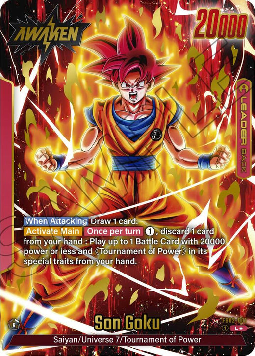 Son Goku FB02-001 L AA