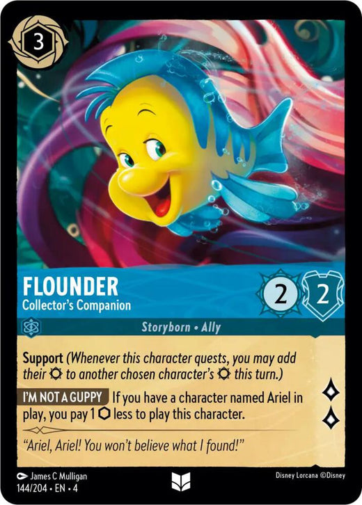 Flounder - Collector's Companion 144/204 Uncommon