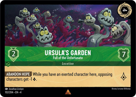 Ursula's Garden - Full of the Unfortunate 102/204 Rare