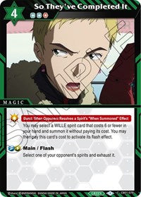 So They've Completed It | Collaboration Booster 01: Halo of Awakening | Common | Normal | #CB01-078