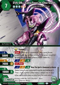 EVA-08y -Extra Four-in-One State- | Collaboration Booster 01: Halo of Awakening | X Rare | Holofoil | #CB01-035