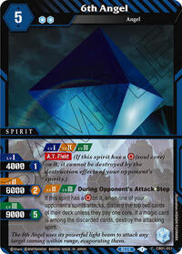 6th Angel | Collaboration Booster 01: Halo of Awakening | Common | Normal | #CB01-051
