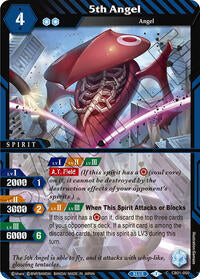 5th Angel | Collaboration Booster 01: Halo of Awakening | Common | Normal | #CB01-050