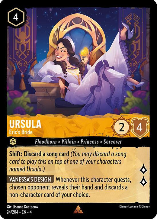 Ursula - Eric's Bride 24/204 Rare