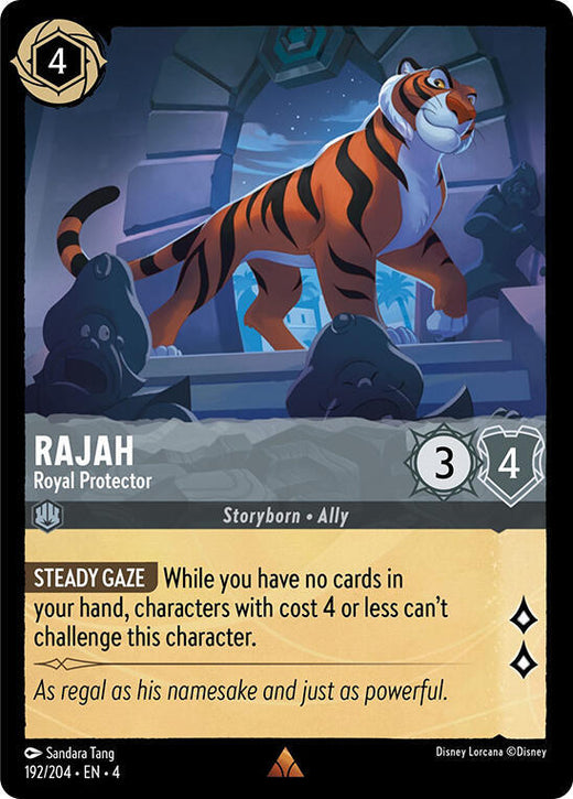 Rajah - Royal Protector 192/204 Rare