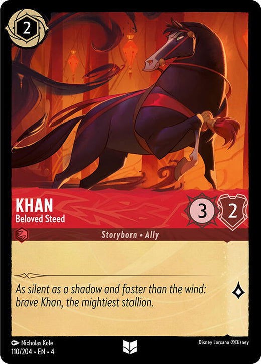 Khan - Beloved Steed 110/204 Uncommon