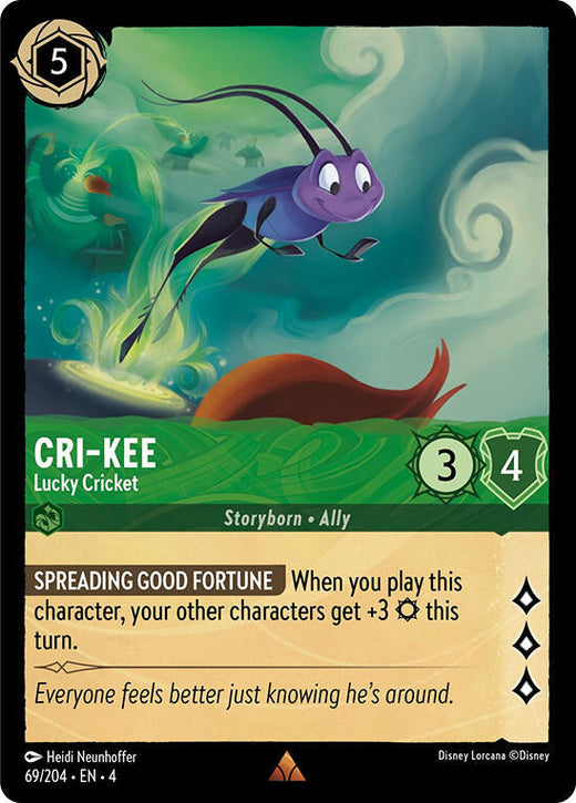 Cri-Kee - Lucky Cricket 69/204 Rare