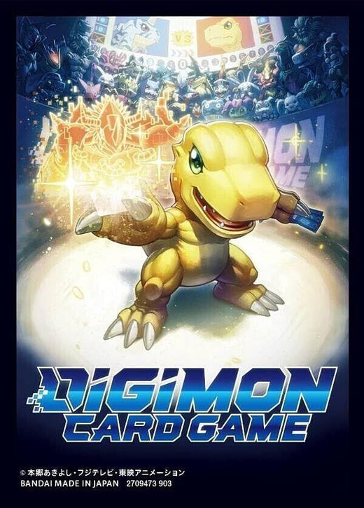 Digimon Card Game Official Sleeves - Digimon 3rd Anniversary Card Sleeves 2024 (60-Pack)