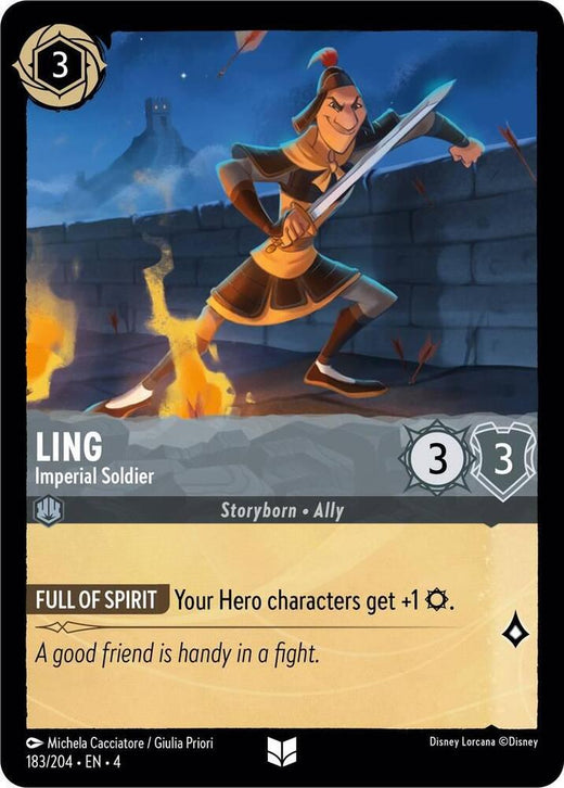 Ling - Imperial Soldier 183/204 Uncommon