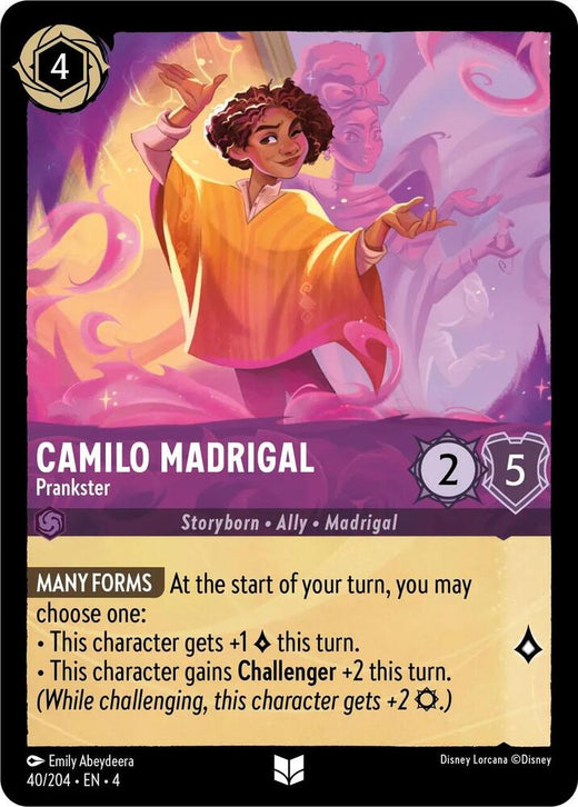 Camilo Madrigal - Prankster 40/204 Uncommon