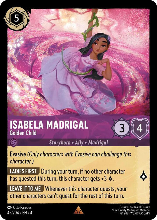 Isabela Madrigal - Golden Child 45/204 Rare