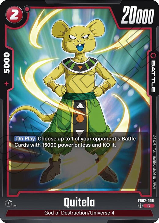 Quitela FB02-008 R Foil