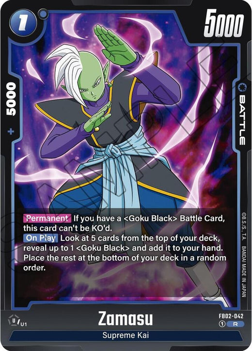 Zamasu FB02-042 R Foil