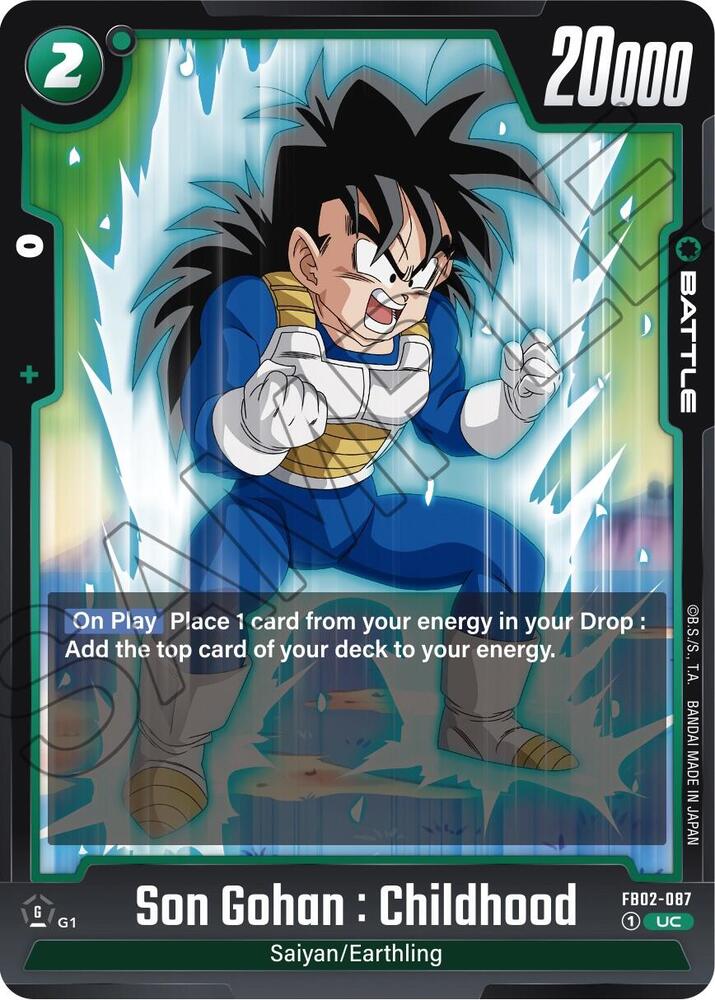 DBS Fusion World: Blazing Aura Singles 1/2