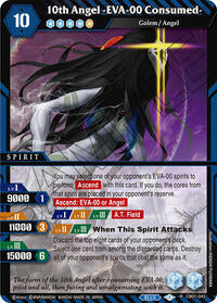 10th Angel -EVA-00 Consumed- | Collaboration Booster 01: Halo of Awakening | Rare | Normal | #CB01-045