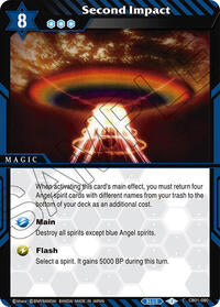 Second Impact | Collaboration Booster 01: Halo of Awakening | Common | Normal | #CB01-080