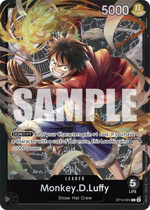 One Piece Card Game: Starter Deck 14: 3D2Y Singles