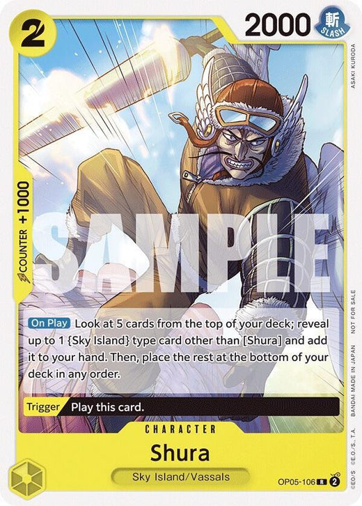 Shura (Tournament Pack Vol. 7) OP05-106 R