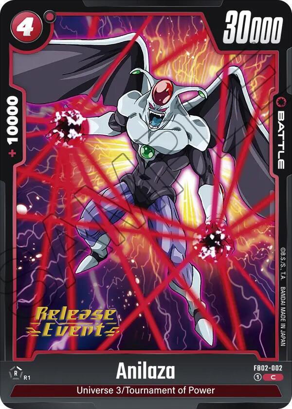 Dragon Ball Super: Fusion World: Blazing Aura Release Event Cards Singles