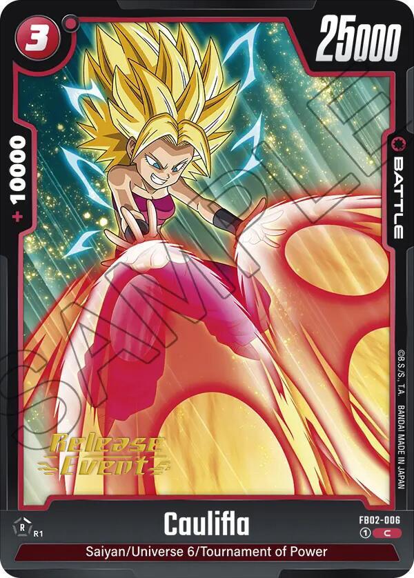 DBS Fusion World: Blazing Aura Release Event Cards Singles