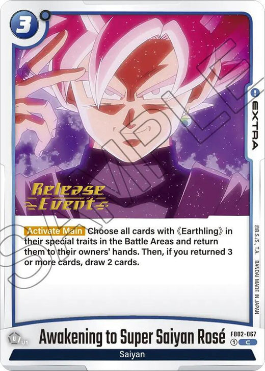 Despertar a Super Saiyajin Rose FB02-067 C