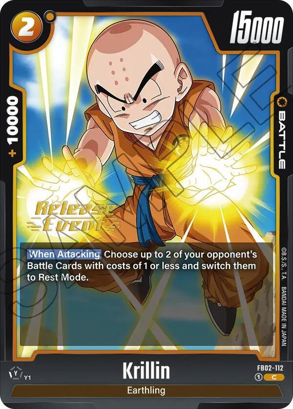 DBS Fusion World: Blazing Aura Release Event Cards Singles