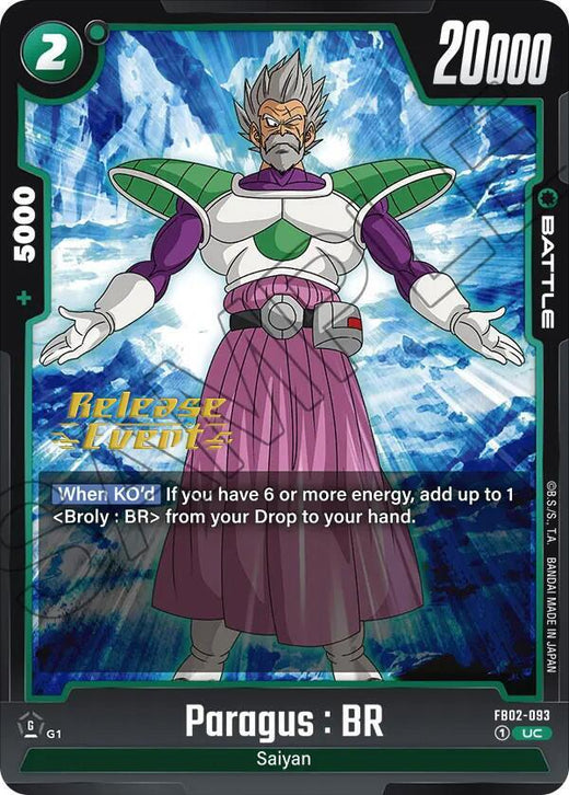 Paragus : BR FB02-093 UC
