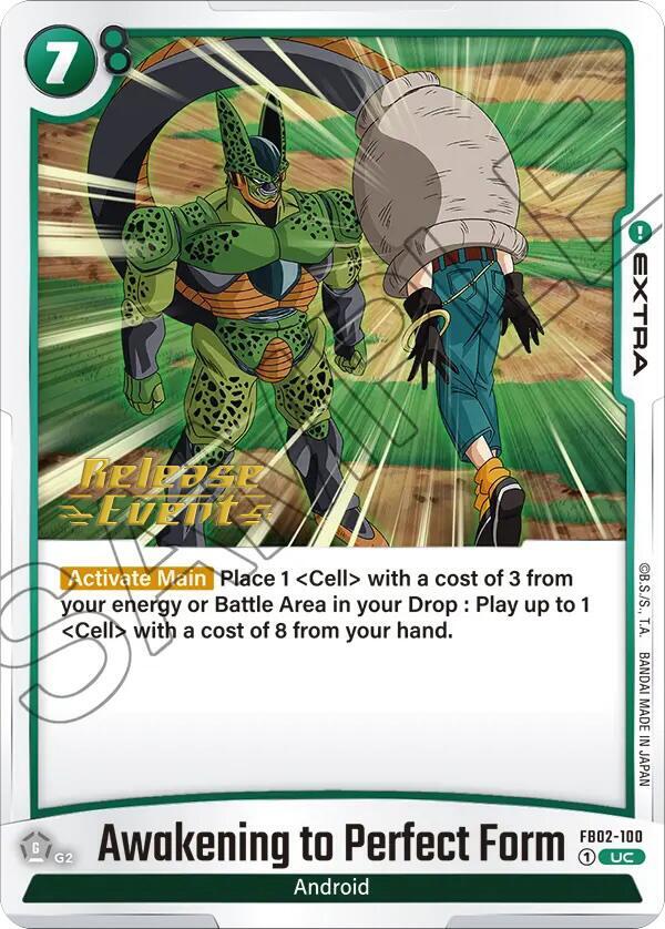 DBS Fusion World: Blazing Aura Release Event Cards Singles