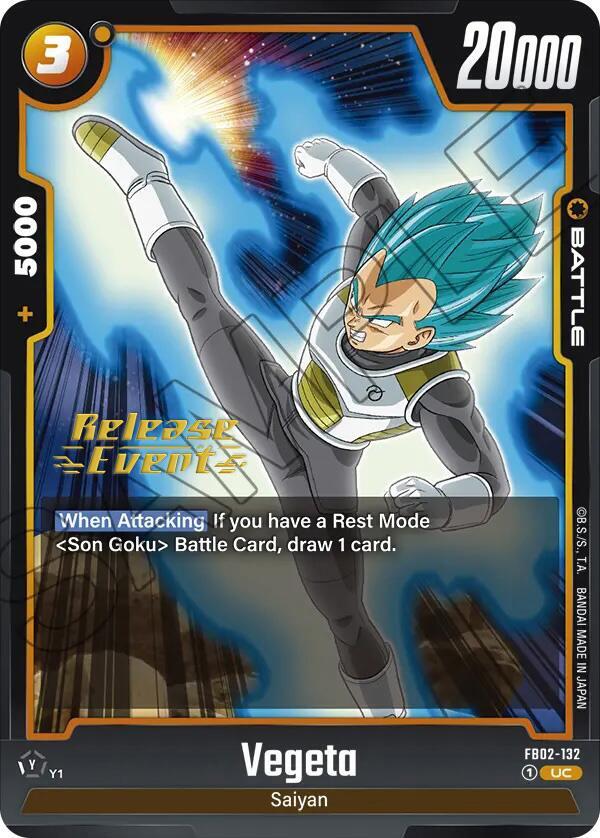 DBS Fusion World: Blazing Aura Release Event Cards Singles