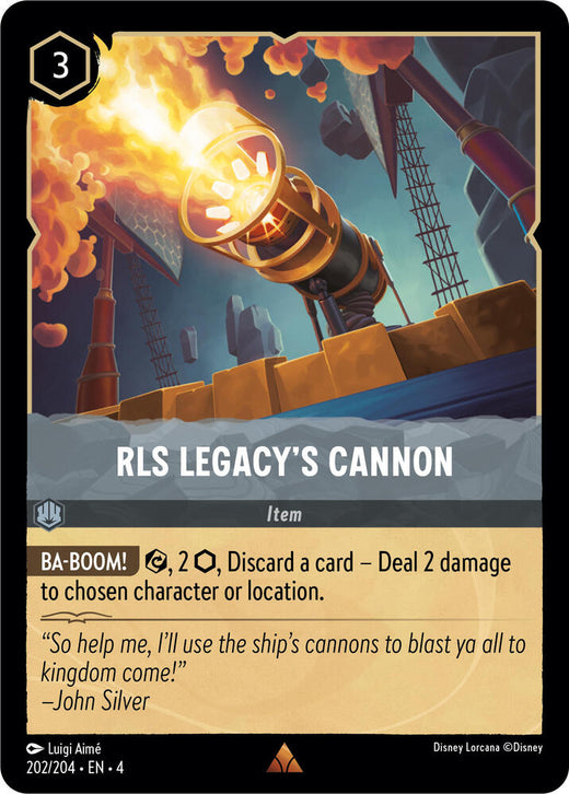 RLS Legacy's Cannon 202/204 Rare