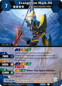 Evangelion Mark.06 | Collaboration Booster 01: Halo of Awakening | X Rare | Holofoil | #CB01-044