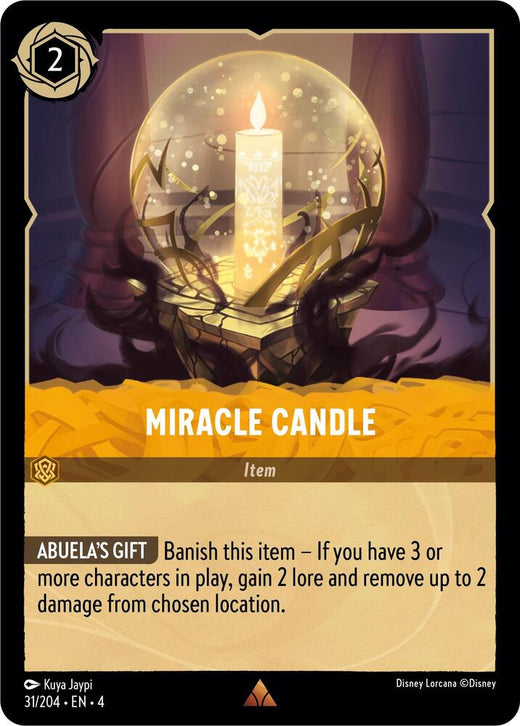 Miracle Candle 31/204 Rare