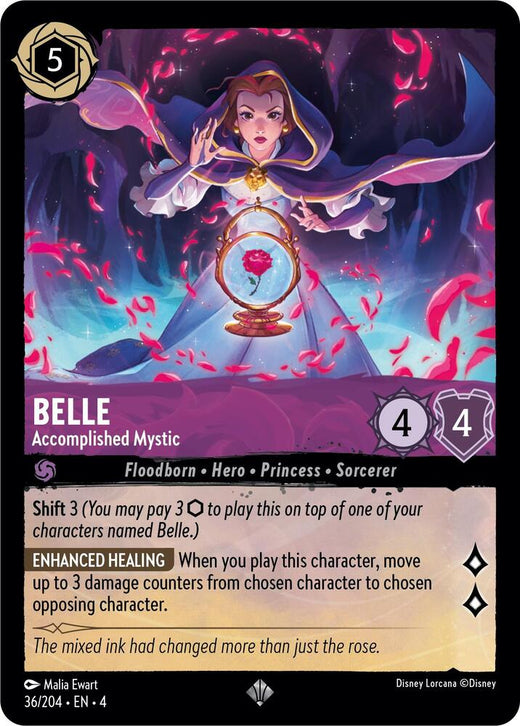Belle - Accomplished Mystic 36/204 Super Rare
