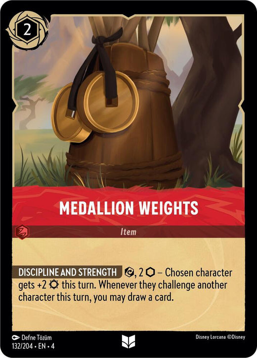 Medallion Weights 132/204 Uncommon
