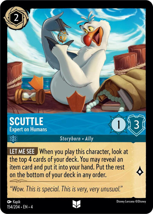 Scuttle - Expert on Humans 154/204 Uncommon