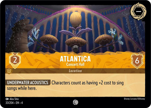 Atlantica - Concert Hall 33/204 Common
