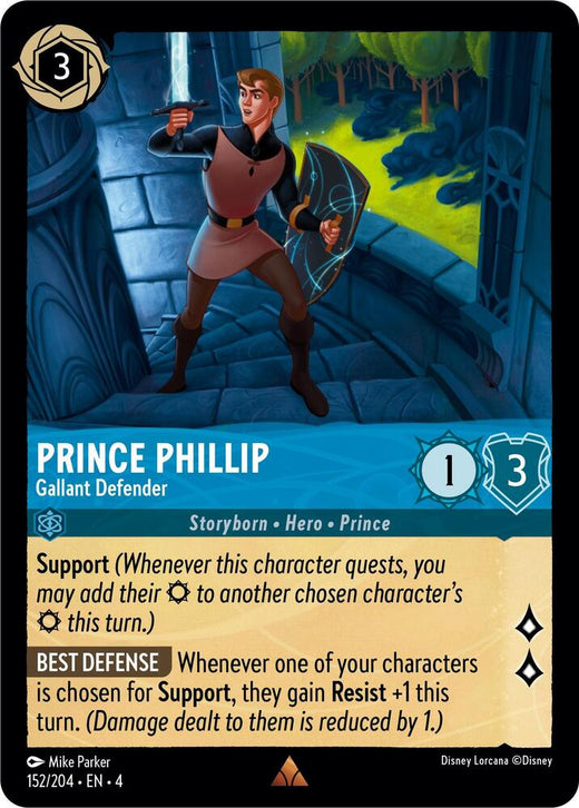 Prince Phillip - Gallant Defender 152/204 Rare